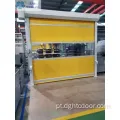 Sistema de servo de tecido de PVC Porta de rolagem de alta velocidade